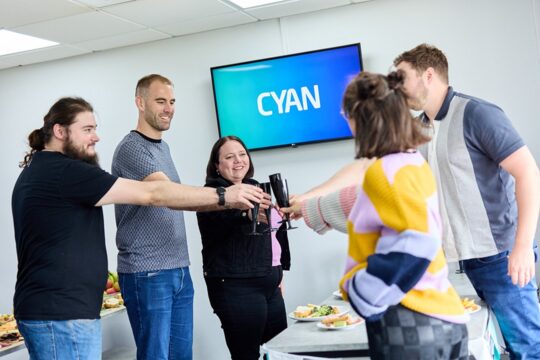 strategic it partner, cyan solutions team celebrations