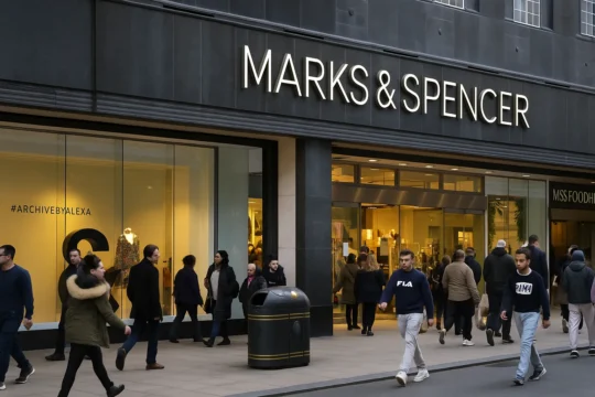 m&s shop front - m&s cyber attack