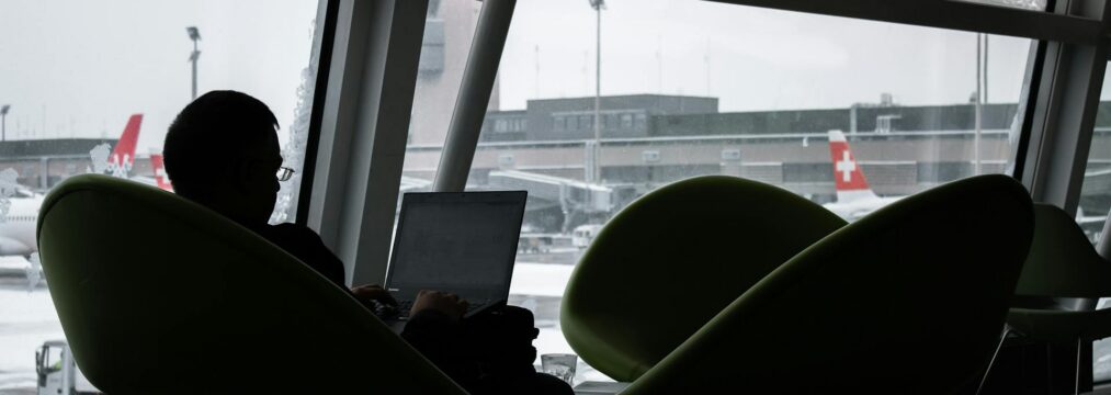 business cyber security when travelling